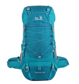 Large Capacity Nylon Backpack as a Hiking Backpack for Camping Trips - Blue1