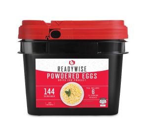 Powdered Eggs (6 pouches In each bucket)- 144 Total Servings - RW05-516