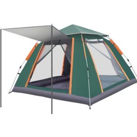 Automatic Camping Outdoor Pop-up Tent for Quick-Opening Tents 2-3 Person Canopy with Carrying Bag Easy to Set - green