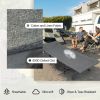 Folding Camping Cot with Carry Bag Cushion and Headrest - Gray