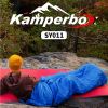 Kamperbox Camping Sleeping Bag Outdoor Camping 3 Season Sleeping Bag Camping   - Blue