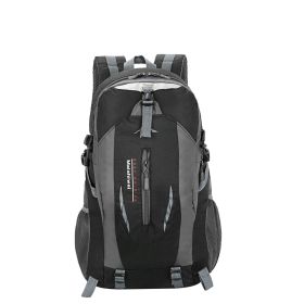 36L Outdoor Backpack Waterproof Daypack Travel Knapsack - Black