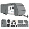 VEVOR Trailer Travel RV Cover 28-31 ft Class A Camper Cover 300D Oxford Fabric - Default