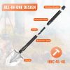 Survival Shovel 8 in 1 Camping Shovel Folding Multitool Portable Compact - Default