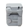 Portable Toilet With 5.3 Gallon Waste Tank and Carry Bag, Porta Potty for RV Boat Camping, Gray - Gray