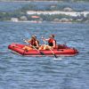Free shipping Camping Survivals 7.5ft PVC 180kg Water Adult Assault Boat Off  YJ - red