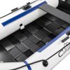 Free shipping Camping Survivals 7.5ft PVC 180kg Water Adult Assault Boat Off  YJ - grey