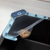 Triangle Tri-Holder Filter; Filter With 50pcs Sink Strainer Bag Multipurpose RV WashBasin Garbage For Kitchen Food Waste Leftover Garbage - Orange
