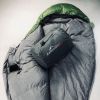 Kamperbox Winter Down Sleeping Bag Camping Equipment Lightweight Sleeping Bag - Green