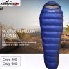 Kamperbox Down Sleeping Bag Ultralight Sleeping Bag Winter Sleeping Bag Camping Equipment Lightweight Sleeping Bag Camping - Blue