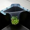 Triangle Tri-Holder Filter; Filter With 50pcs Sink Strainer Bag Multipurpose RV WashBasin Garbage For Kitchen Food Waste Leftover Garbage - Orange