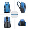 36L Outdoor Backpack Waterproof Daypack Travel Knapsack - Blue