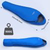 Kamperbox Camping Sleeping Bag Outdoor Camping 3 Season Sleeping Bag Camping   - Blue