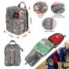 125Pcs Survival Kits Professional Emergency Survival Gear Tactical First Aid Kit Supplies for Outdoor Adventure Camping Hiking Hunting - AS PIC