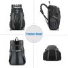 36L Outdoor Backpack Waterproof Daypack Travel Knapsack - Black