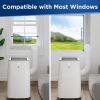 14000 BTU Portable Air Conditioner with Backlight 3-in-1 Use