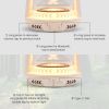 Outdoor Waterproof Camping Lantern Speaker with 3 LED Light Colors - White
