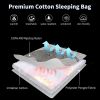 Kamperbox Camping Sleeping Bag Outdoor Camping 3 Season Sleeping Bag Camping   - Blue