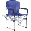 Camping Chair - Folding Camping Chair with Side Table, Outdoor Portable Director Chair, Portable Fishing Chair, Summer Beach Chair with Handle