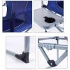 Camping Chair - Folding Camping Chair with Side Table, Outdoor Portable Director Chair, Portable Fishing Chair, Summer Beach Chair with Handle