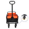 Mini Folding Trolley - Orange