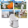 Outdoor Portable Toilet/Portable Travel Toilet for Camping /Hiking Toilet / /Fishing Toilet…/ - Off-White
