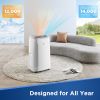 14000 BTU Portable Air Conditioner with Backlight 3-in-1 Use