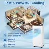 3-in-1 8000 BTU Portable Air Conditioner with Remote Control