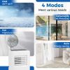 3-in-1 8000 BTU Portable Air Conditioner with Remote Control