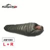 Kamperbox Outdoor Camping Down Sleeping Bag Winter Warm Sleeping Bag Camping Waterproof Sleeping Bag - AM1000Right