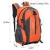 36L Outdoor Backpack Waterproof Daypack Travel Knapsack - Orange