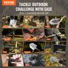Survival Shovel 8 in 1 Camping Shovel Folding Multitool Portable Compact - Default