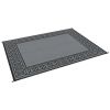 Outsunny Reversible Outdoor Rug, 9' x 12' Waterproof Plastic Straw Floor Mat, Portable RV Camping Carpet, Large Floor Mat for Backyard, Deck, Picnic