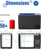 V28 Portable Refrigerator, 29Qt Car Freezer with APP Control,12V,45W Low Noice Cooler for RV, Boat - as Pic