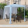 Foldable Easy-Assembly Sun-Shade Shelter Beach Canopy - Style B - 6.6' x 6.6'