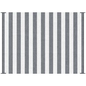 Outsunny Reversible Outdoor Rug, 9' x 12' Waterproof Plastic Straw Floor Mat, Portable RV Camping Carpet with Carry Bag, Large Floor Mat for Backyard (Color: as Pic)